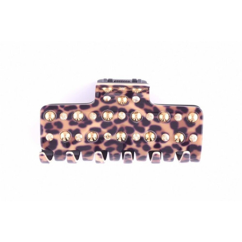 95366bis_1 - MC Davidian - Studded & Rhinestones Hair Clip GM