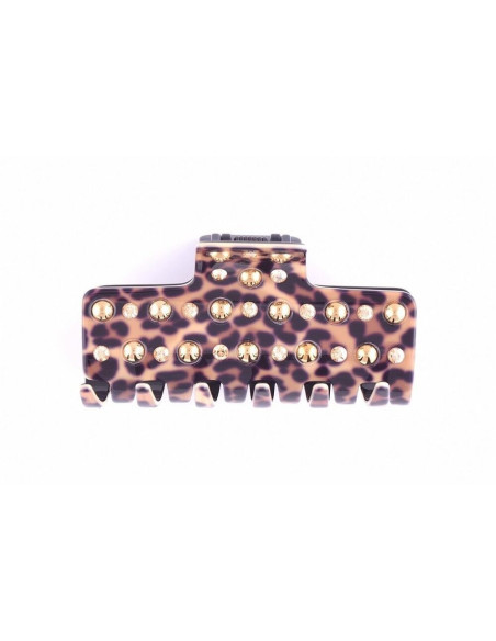 95366bis_1 - MC Davidian - Studded & Rhinestones Hair Clip GM 95366bis_1 - MC Davidian - Studded & Rhinestones Hair Clip GM