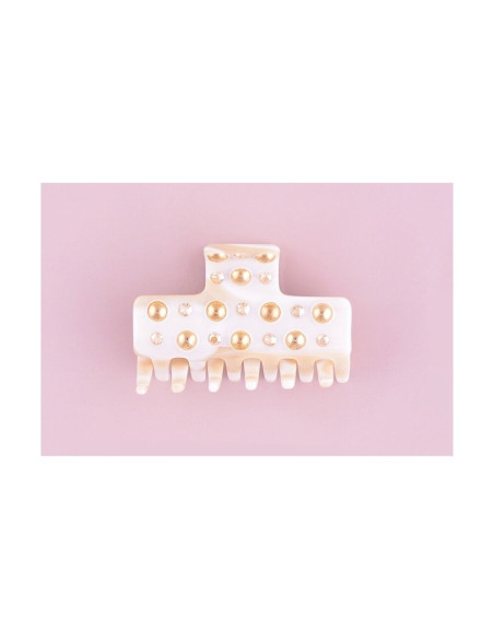 95367bis_1 - MC Davidian - Studded & Rhinestones Hair Clip PM 95367bis_1 - MC Davidian - Studded & Rhinestones Hair Clip PM