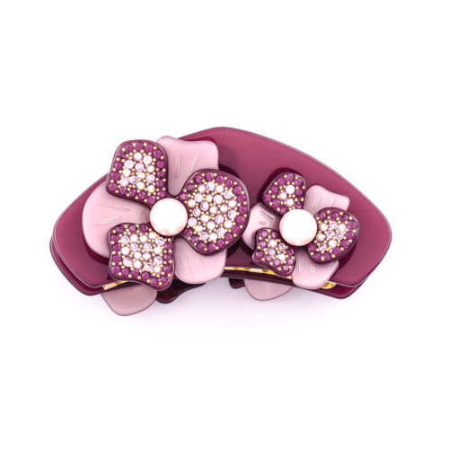 94417bis_1 - MC Davidian - Rose Metal Hair Clip 2