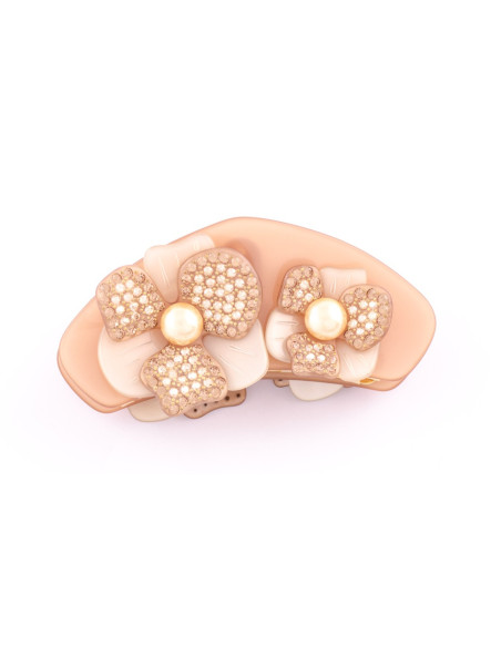 94417bis_1 - MC Davidian - Rose Metal Hair Clip 94417bis_1 - MC Davidian - Rose Metal Hair Clip