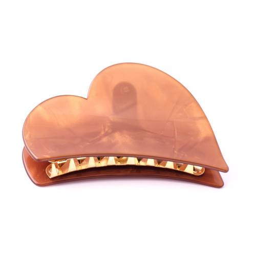 93744_1 - MC Davidian - Handmade Metal Hair Clip Half-Heart 2