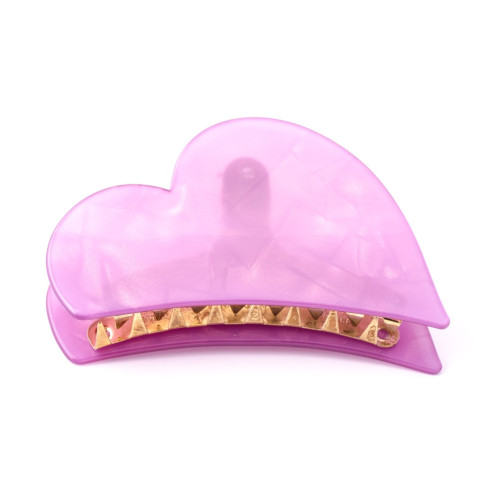 93744_1 - MC Davidian - Handmade Metal Hair Clip Half-Heart 2