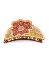 Handmade Metal Hair Clip Eglantine Very Full handmade in France - Hair Accessories | MC Davidian