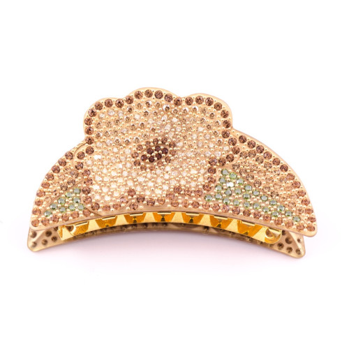 93842bis_1 - MC Davidian - Handmade Metal Hair Clip Eglantine Very Full 2