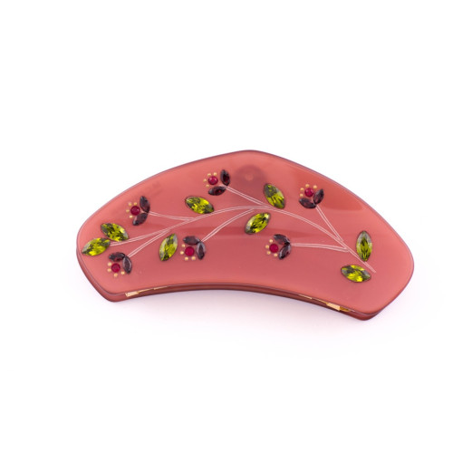 94071_1 - MC Davidian - Handmade Metal Hair Clip Jaw Garlands & Butterflies Light