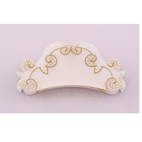 94860bis_1 - MC Davidian - Handmade Metal Hair Clip Renaissance Light 2