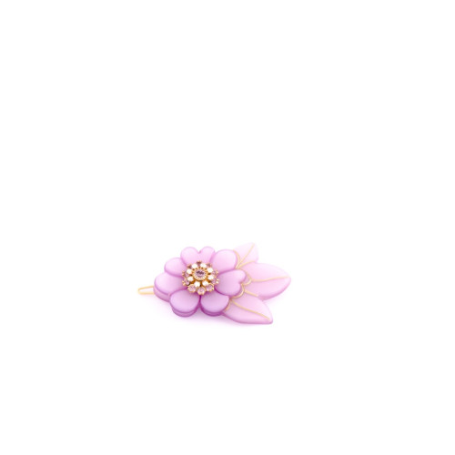 Tige Boule une Anémone et un Feuillage Simple handmade in France - Hair Accessories | MC Davidian