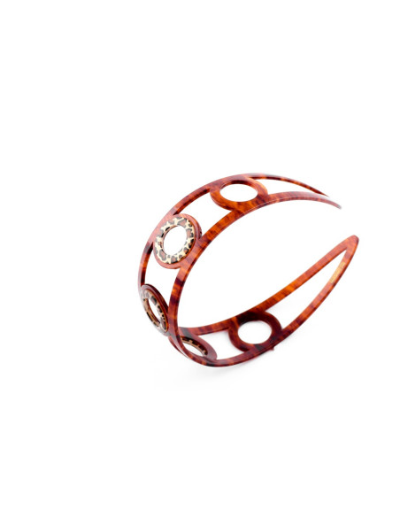 94357-94194_1 - MC Davidian - Handmade Headband Openwork with Panther Circles Simple 94357-94194_1 - MC Davidian - Handmade Headband Openwork with Panther Circles Simple
