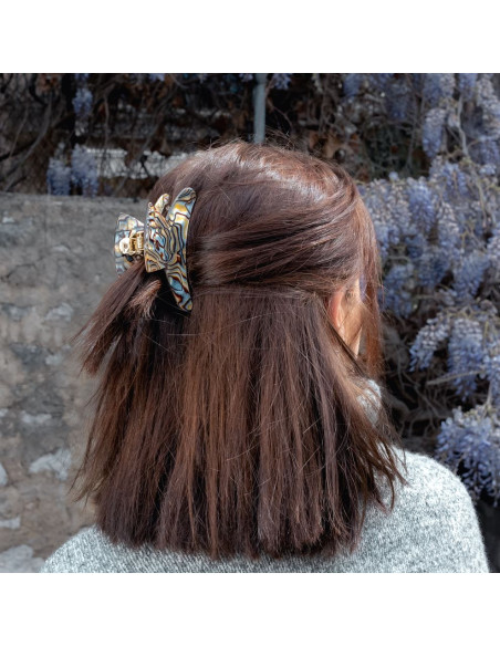 Golden Metal Hair Clip MM | MC Davidian Style Style 1