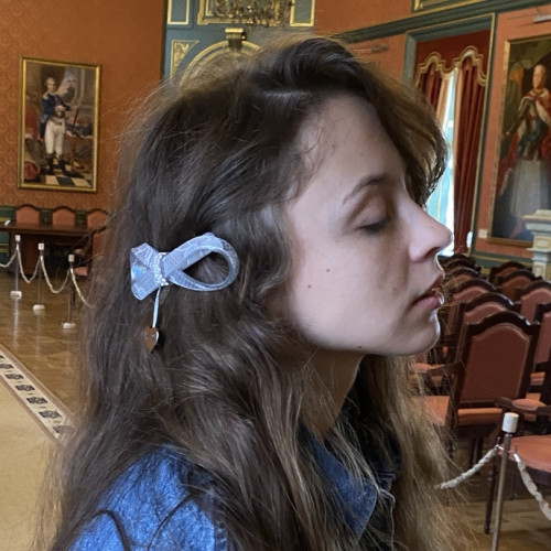 93532bis_1 - MC Davidian - Ribbon Brillant Ponytail GM
