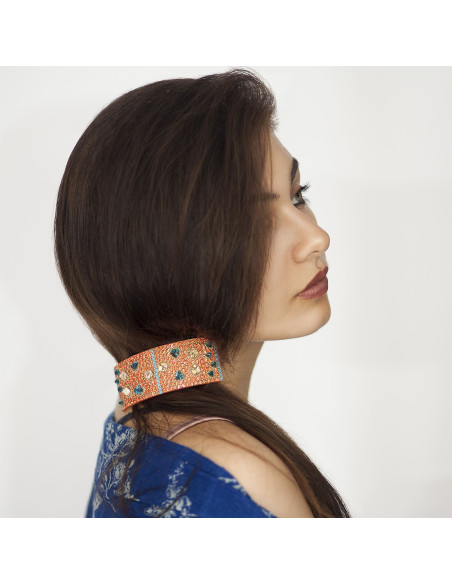 94200_1 - MC Davidian - Glowy Pyramids Hair Clip TGM 94200_1 - MC Davidian - Glowy Pyramids Hair Clip TGM