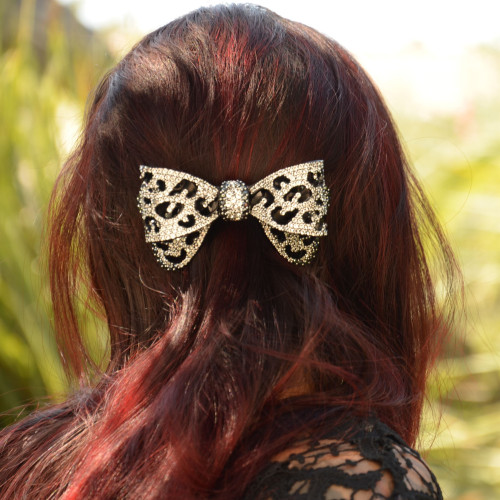 95492_1 - MC Davidian - Lace & Knot Sparkling Ponytail Simple 2