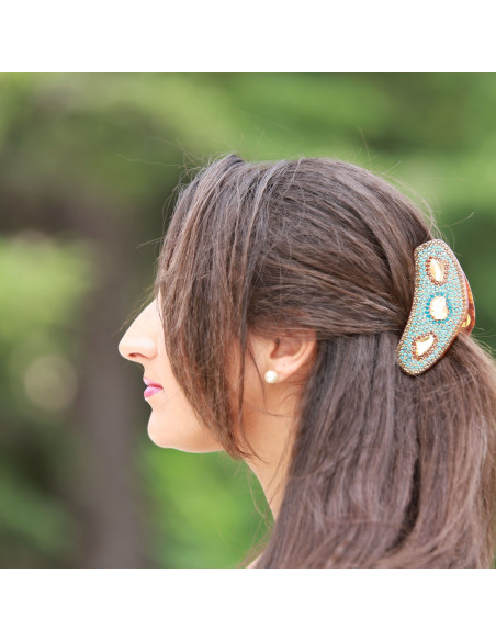 95610_1 - MC Davidian - Rock Sparkling Hair Clip TGM 95610_1 - MC Davidian - Rock Sparkling Hair Clip TGM