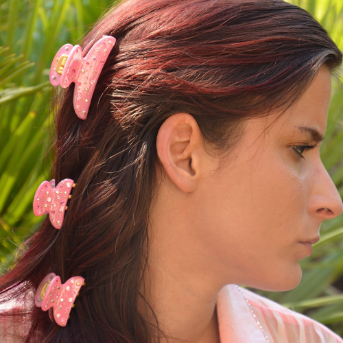Sorbet Brillant Hair Clip MM handmade in France - Hairclips | MC Davidian