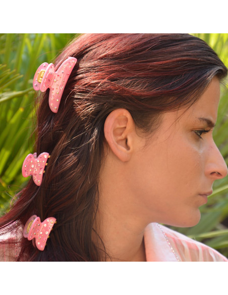 Sorbet Brillant Hair Clip MM handmade in France - Hairclips | MC Davidian