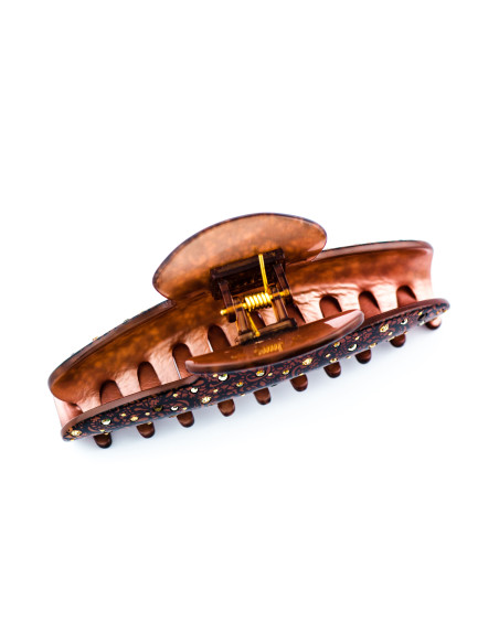 95504bis_1 - MC Davidian - Safari Lace Brillant Hair Clip TGM