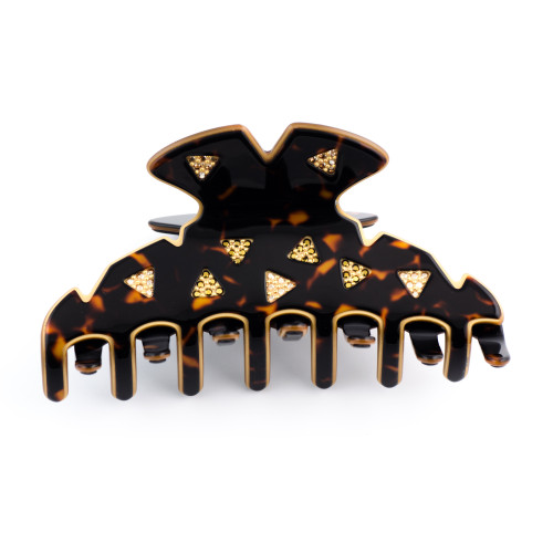 95746bis_1 MC Davidian Harlequin Brillant Hair Clip