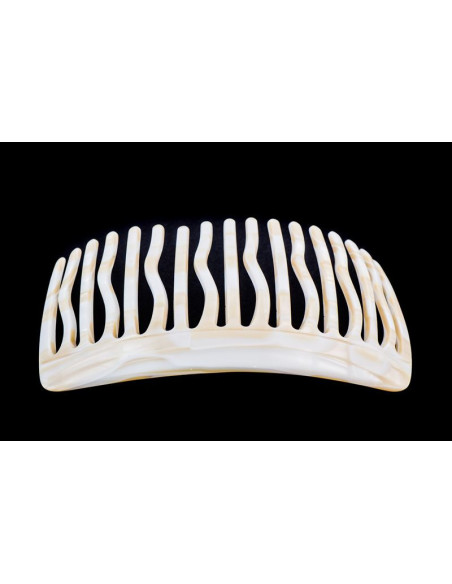 95594_1 - MC Davidian - Handmade comb Classical TGM simple 17 wavy teeth