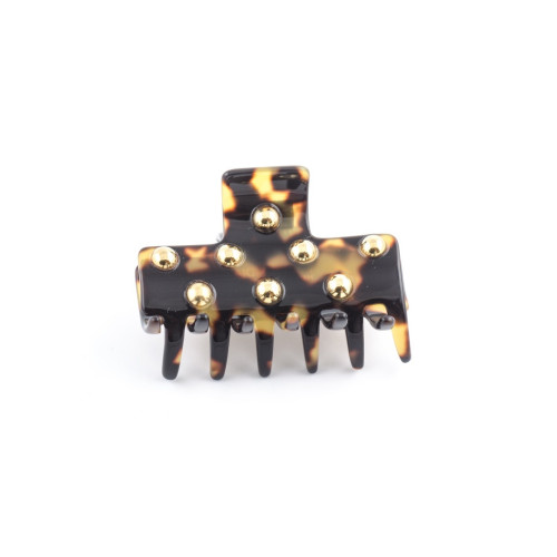 95365bis_1 - MC Davidian - Handmade hairclip Classical PM light square edges 2