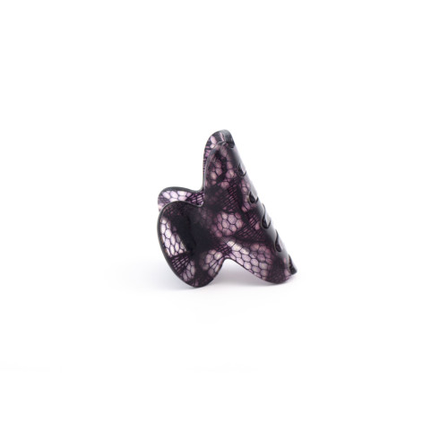 バレッタ 蝶＆花 10cm ☆ MC DAVIDIAN MC Davidian Accessories - Hair clips, combs, barrettes