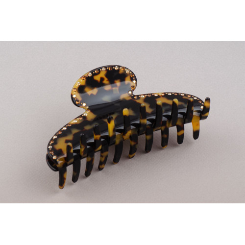 バレッタ 蝶＆花 10cm ☆ MC DAVIDIAN MC Davidian Accessories - Hair clips, combs, barrettes