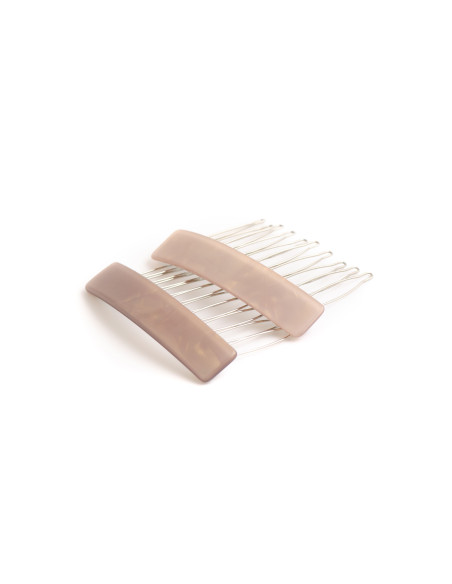 Rock'n Roll Metal Comb MM handmade in France - Hair Combs | MC Davidian