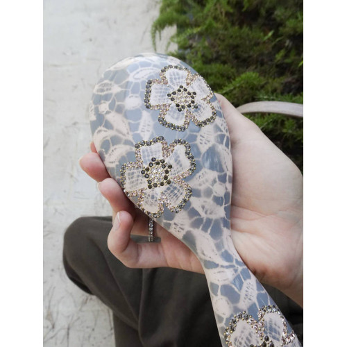 96181_1 - MC Davidian - Galet Brush Decorated with Spider TGM