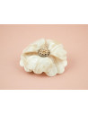 Peony Brillant Ponytail GM handmade in France - Barrettes | MC Davidian