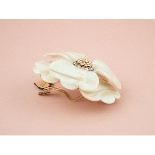 Peony Brillant Ponytail GM handmade in France - Barrettes | MC Davidian