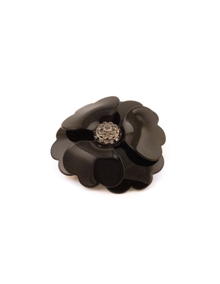 Peony Brillant Ponytail GM handmade in France - Barrettes | MC Davidian