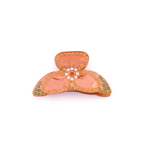93831Ibis - MC Davidian - Pansy Flower Hair Clip PM 2