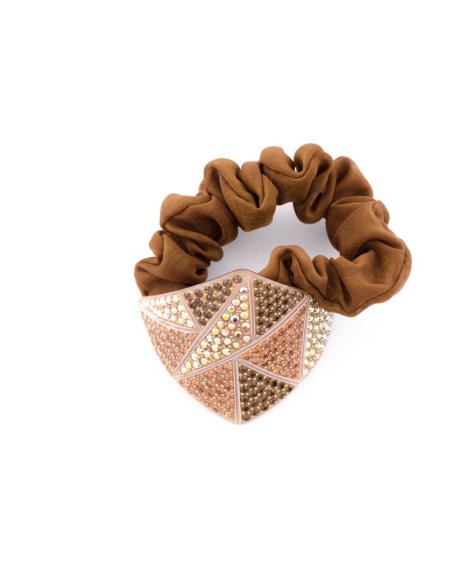 Scrunchie Triangle Full handmade in France - Elastics | MC Davidian