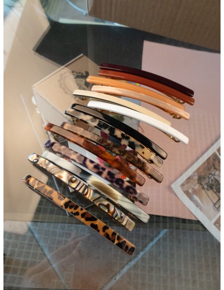 Timeless Fine Barrette - [Product category] handmade in France.