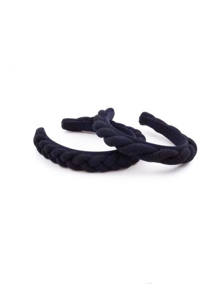 Twisted Duo Headband handmade in France - Couture Headband | MC Davidian