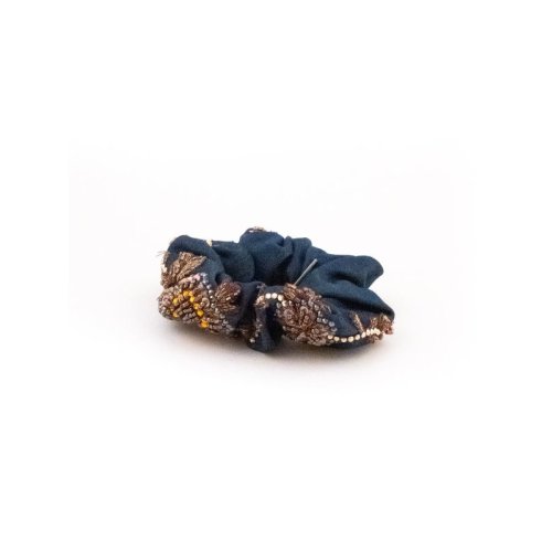 Autumn Pearl Scrunchie handmade in France - Couture Scrunchies | MC Davidian