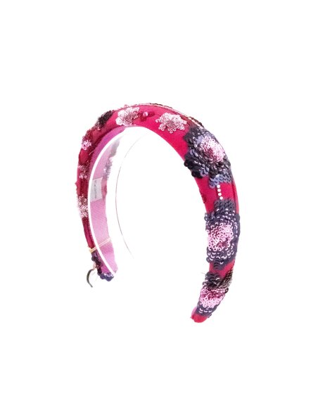Cherry Blossom Headband handmade in France - Couture Headbands | MC Davidian