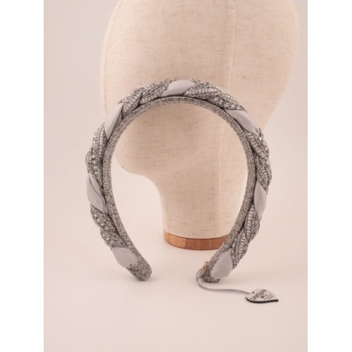 Silver Braided Bandeau