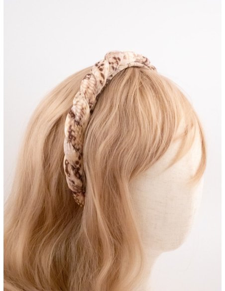 Twisted Duo Headband - [Product category] handmade in France.