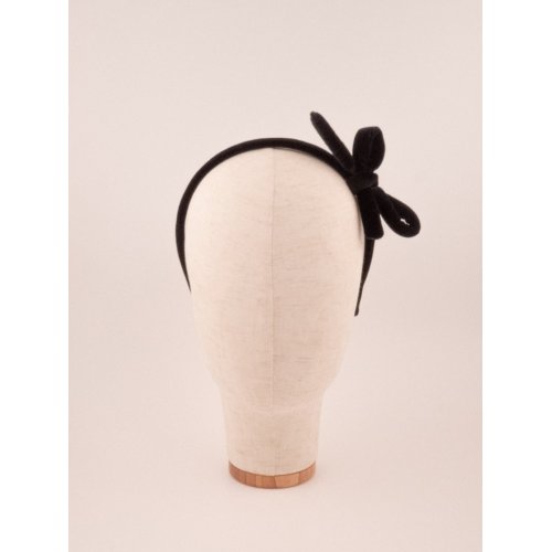 Velvet Bow Headband