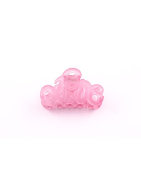 LOVE Hair Clip Simple PM - [Product category] handmade in France.