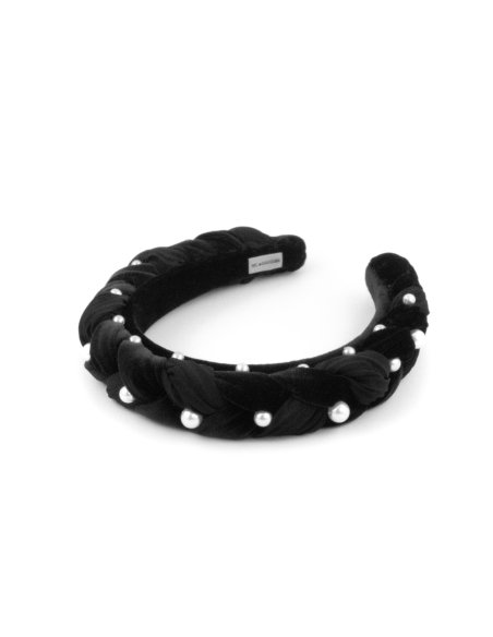 Pearl Night Headband - [Product category] handmade in France.