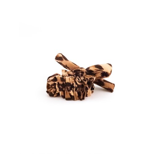 Leopard Bow Hair Elastic