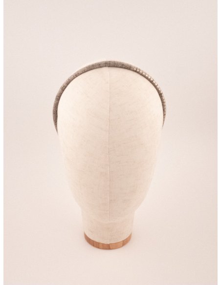 Rhinestone Thread Headband - [Product category] handmade in France.