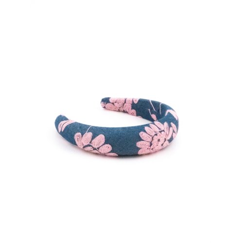 Embroidered Garden Headband