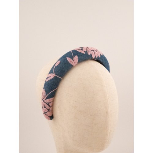Embroidered Garden Headband 2