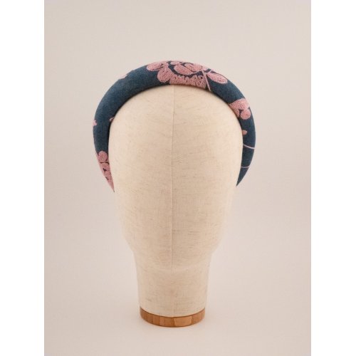 Rhinestone Branch Headband - [Product category] handmade in France.
