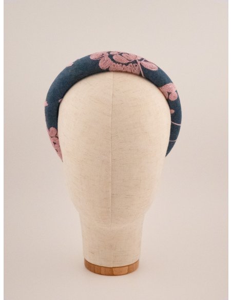 Rhinestone Branch Headband - [Product category] handmade in France.