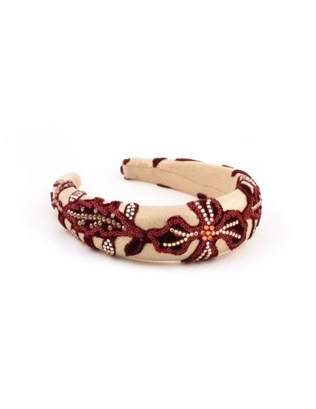 Empress Headband - [Product category] handmade in France.