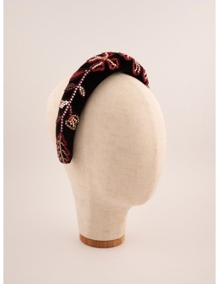 Empress Headband - [Product category] handmade in France.